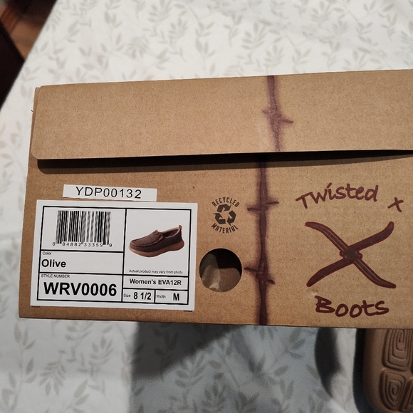 Twisted X Women's EVA12R .  Size 8 1/2, Medium width,  Color Olive. - Picture 5 of 8